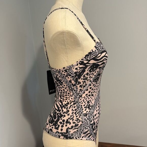 NWT Nasty Gal Party Animal Slinky High Leg Bodysuit Size 4 - Picture 3 of 10